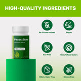 QurItAll ProstaQure etiqueta ingredientes resaltando pureza y confianza