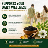 QUZOYU etiqueta nutricional y composición estandarizada visible