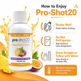 R-Kane Pro-Shot20 primer plano del líquido y textura ligera beneficiosa