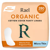 Rael empaque frontal mostrando 280 unidades y durabilidad