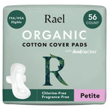 Rael empaque frontal de compresas Petite, protección discreta y transpirable