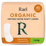 Rael paquete frontal mostrando 80 protectores para tranquilidad diaria
