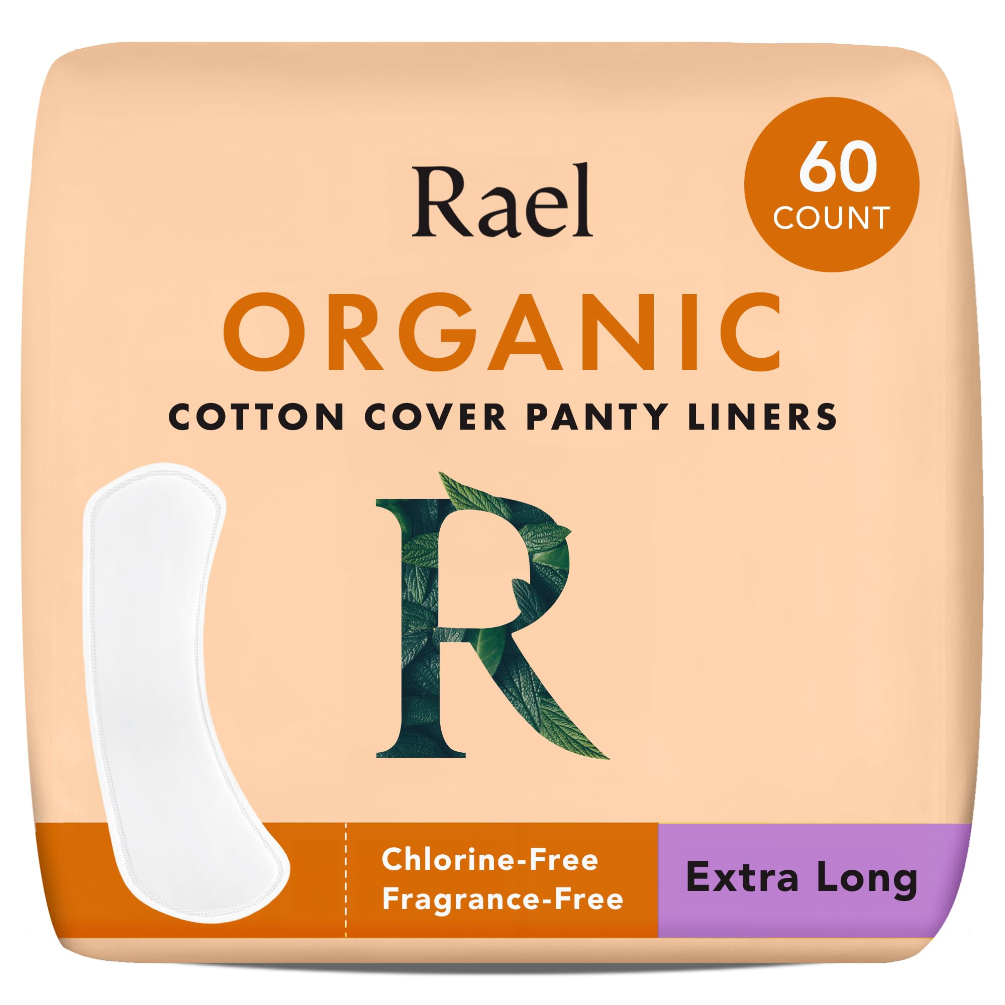 Rael paquete frontal mostrando 60 protectores para uso prolongado y confianza