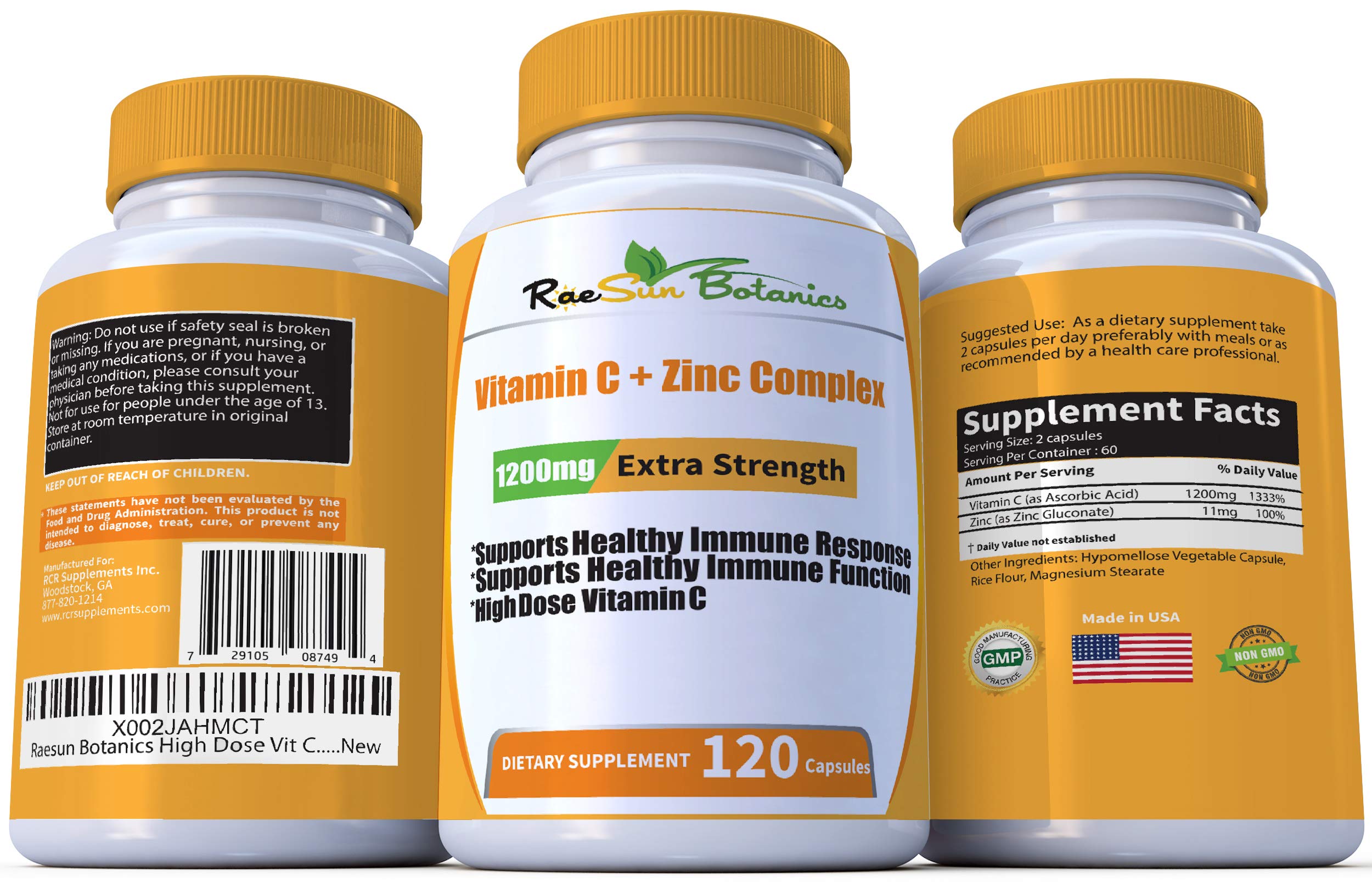 RaeSun Botanics primer plano de cápsula vegetal destacando facilidad de ingestión