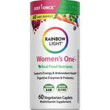 Rainbow Light frente del envase mostrando la etiqueta y beneficios claros