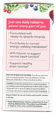 Rainbow Light etiqueta nutricional ampliada mostrando ingredientes clave