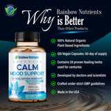 Rainbow Nutrients suplemento en rutina nocturna para apoyar relajación