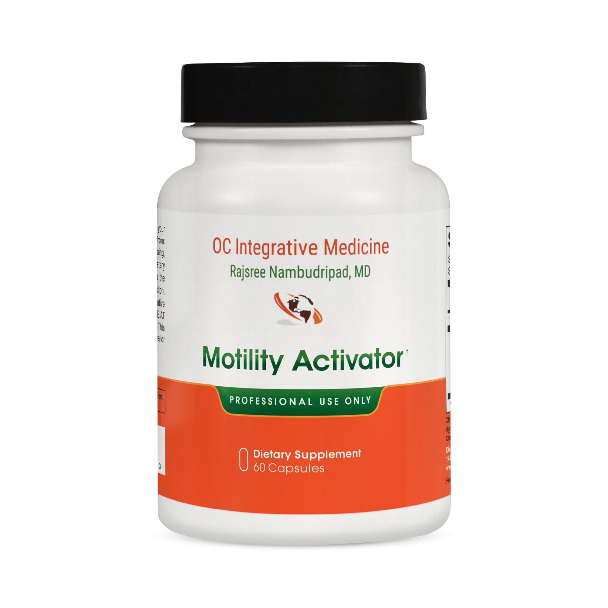 Rajsree envase frontal mostrando Motility Activator y beneficios digestivos