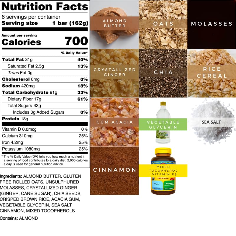 Range primer plano de textura interior, muestra ingredientes naturales y densidad energética