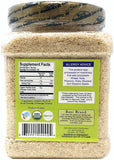 Rani Organics gel de psyllium en vaso listo para beber, facilita la mezcla
