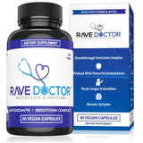 Rave Doctor frontal del envase mostrando diseño y claridad de uso