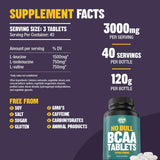 Raw Barrel detalle de la tabla nutricional confirmando dosis por comprimido