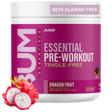 RAW frente del envase Dragonfruit mostrando diseño y cantidad