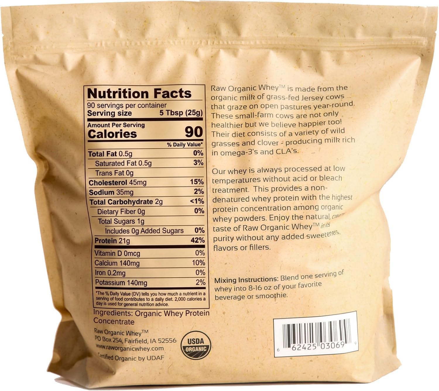 Raw Organic Whey incorporado en muffins proteicos para hornear sano