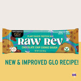 Raw Rev Glo barrita en bol sugiere opción rápida de desayuno