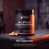 RAW Synergies envase abierto mostrando las cápsulas listas para tomar
