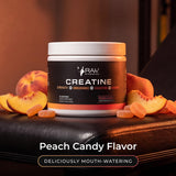 RAW Synergies polvo disuelto en vaso, disolución rápida y bebida apetecible