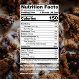 RAW Whey Isolate etiqueta con información nutricional y origen USA, confianza y pureza