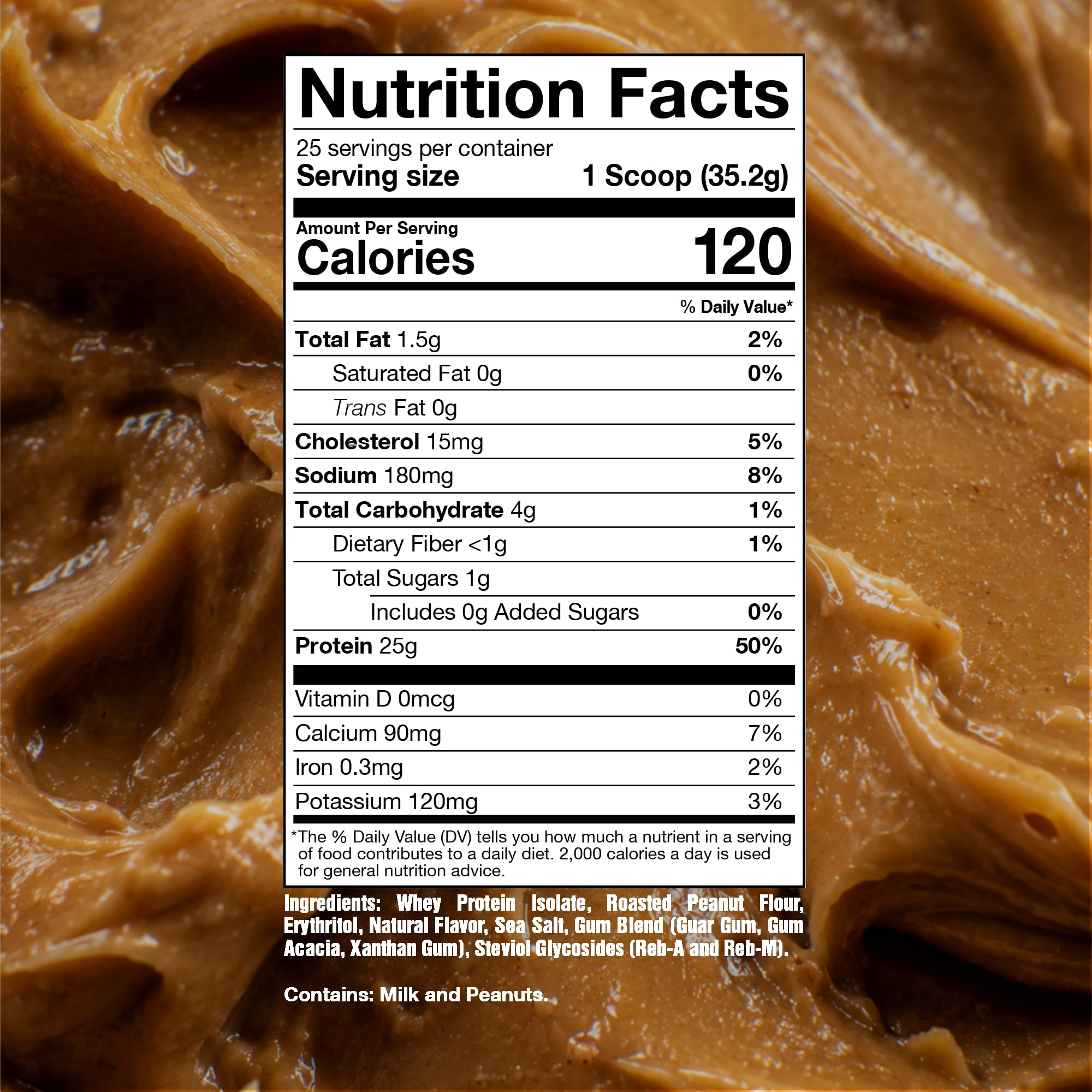 RAW etiqueta nutricional y lista de ingredientes, beneficio transparencia y trazabilidad