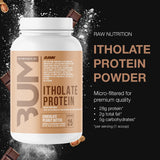 RAW textura del polvo de whey isolate detalle fino para mezclas rápidas