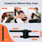 RAYOCON correas ajustables sujetando la rodilla, ofrecen sujeción firme y cómoda