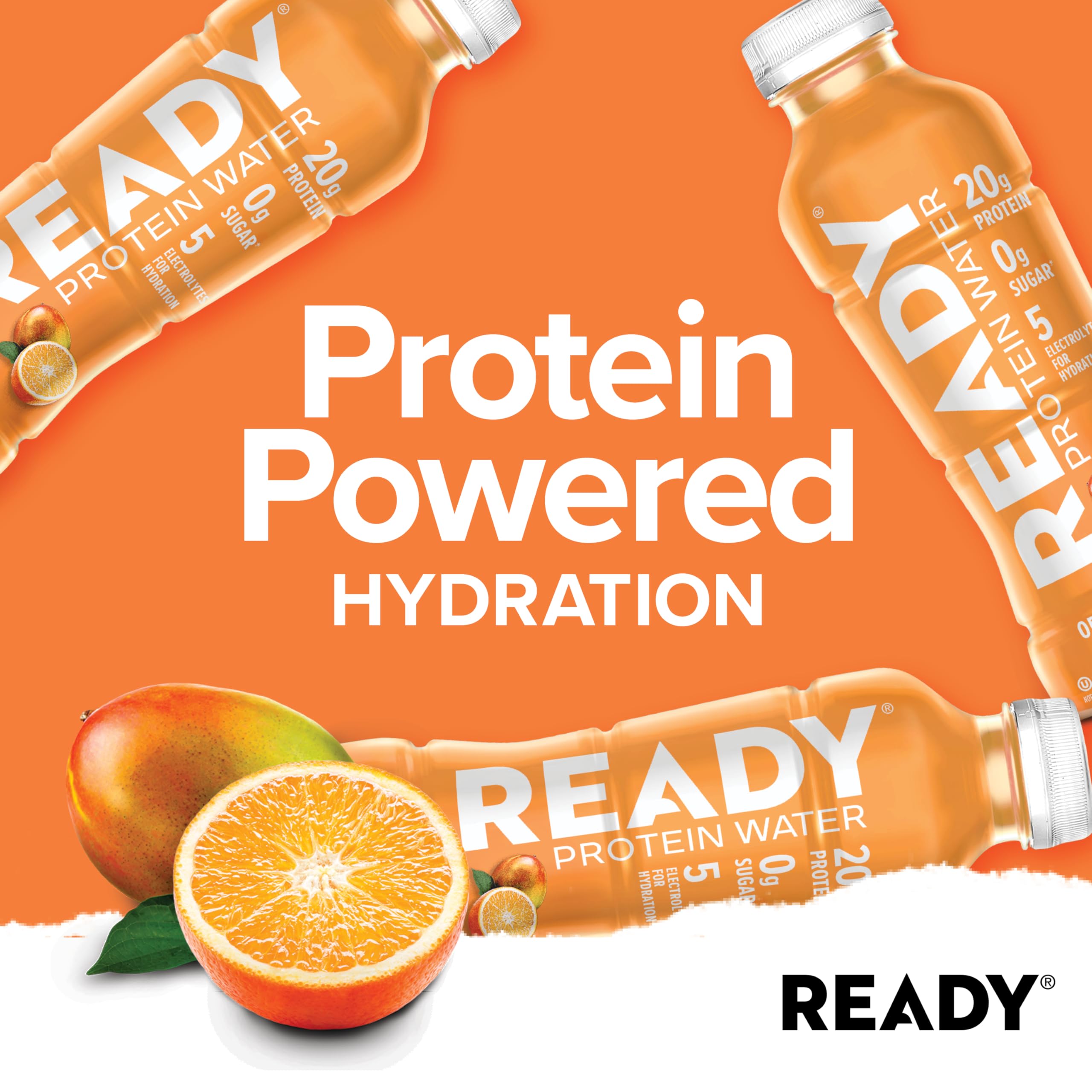 Ready bebida en entorno exterior activo, hidratación y sabor refrescante