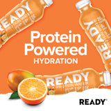 Ready bebida en entorno exterior activo, hidratación y sabor refrescante