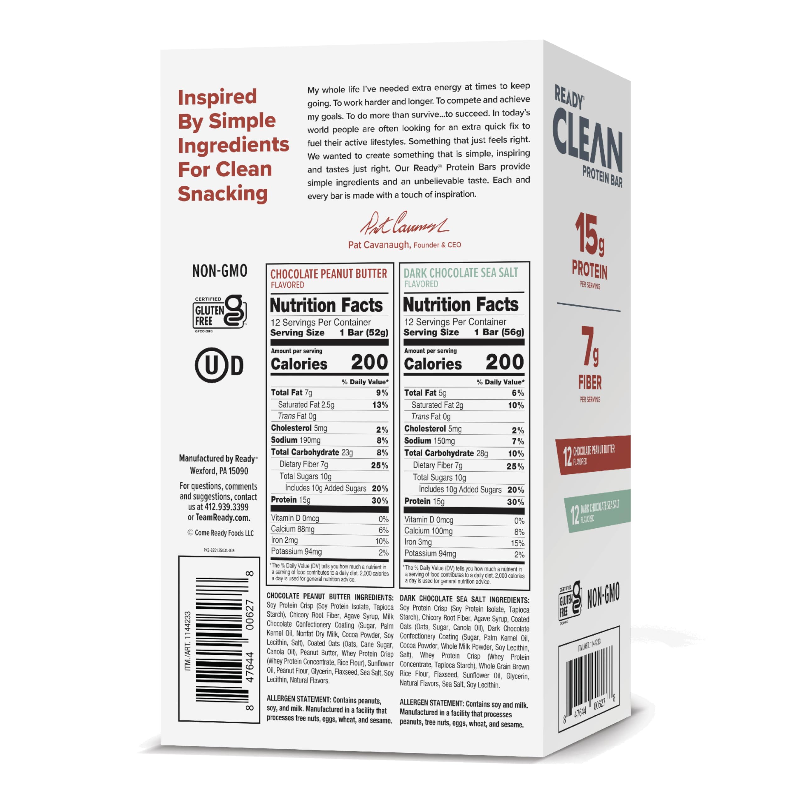 Ready semillas de lino detalle aportando omega-3 y fibra