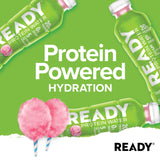 Ready imagen de sabor cotton candy grape enfatizando gusto afrutado