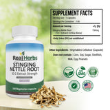 Real Herbs cápsula detalle que ilustra textura y fácil de tragar