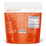 Real Ketones etiqueta nutricional detallando D-BHB, MCT y electrolitos