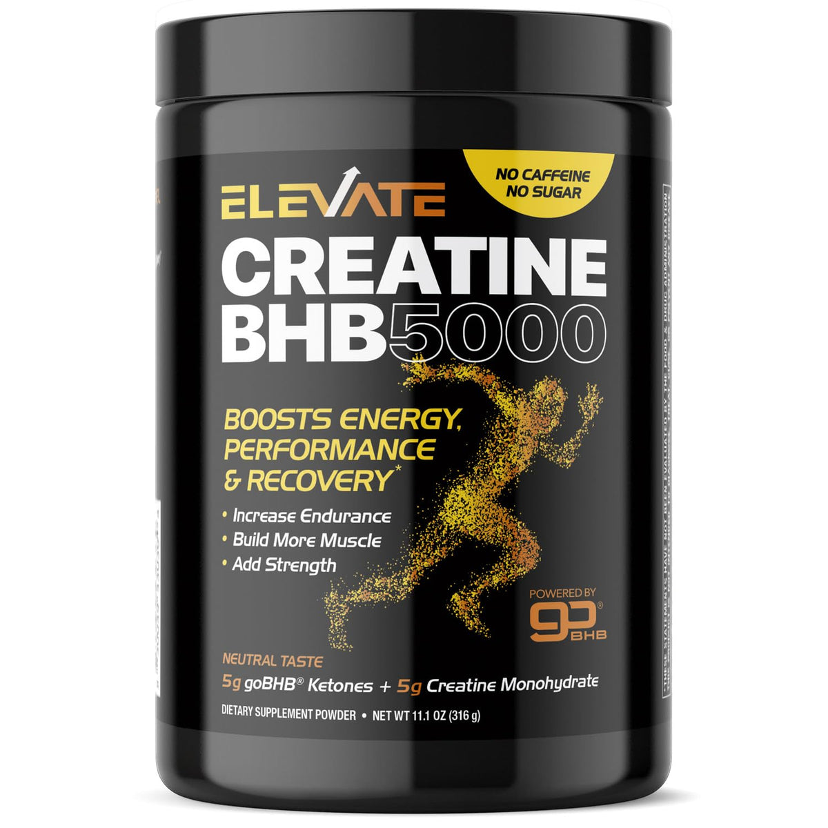 Real Ketones frasco frontal mostrando envase y diseño, transmite confianza