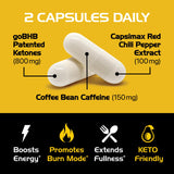 Real Ketones polvo cercano ilustrando la textura y pureza del BHB