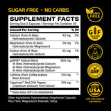 Real Ketones antes de entrenar demostrando energía y enfoque