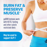 Real Ketones cucharilla con polvo lista para mezclar energía portátil