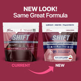 Real Ketones polvo BHB en primer plano mostrando textura fina y mezcla rápida