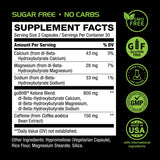 Real Ketones persona tomando cápsula antes de entrenar para energía