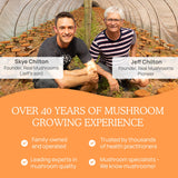 Real Mushrooms en entorno lifestyle con persona activa y rutina saludable