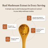 Real Mushrooms bote en ambiente deportivo, adecuado para activos