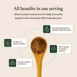 Real Mushrooms producto en cocina mostrando versatilidad en recetas
