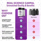 Real Science Nutrition vista lateral del envase que muestra contenido y diseño