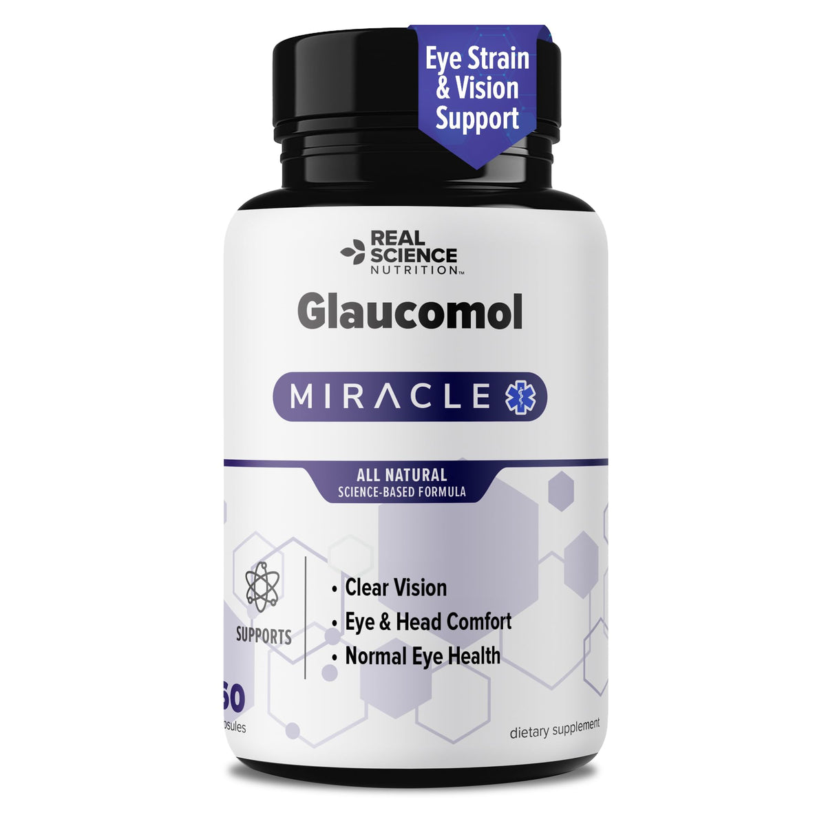 Real Science empaque frontal mostrando claridad visual y confianza