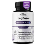 Real Science LegEase Miracle vista frontal muestra envase y beneficio descanso