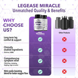 Real Science LegEase Miracle textura de cápsula superficie lisa para ingestión cómoda