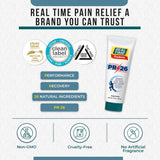Real Time Pain Relief uso en equipo de entrenamiento para recuperación