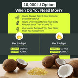 RealGood Essentials aceite de coco orgánico como vehículo para mejor absorción