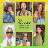 Recess bebida en mesa relajada ideal para pausas y bienestar