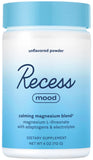 Recess frente del envase mostrando raciones y beneficio relajante