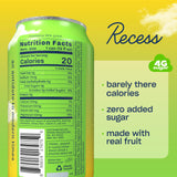 Recess primer plano de burbujas y textura que transmite frescura