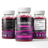 Redberry Organics envase abierto mostrando gomitas y cantidad interior